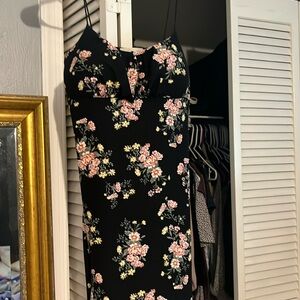 Mini floral dress
